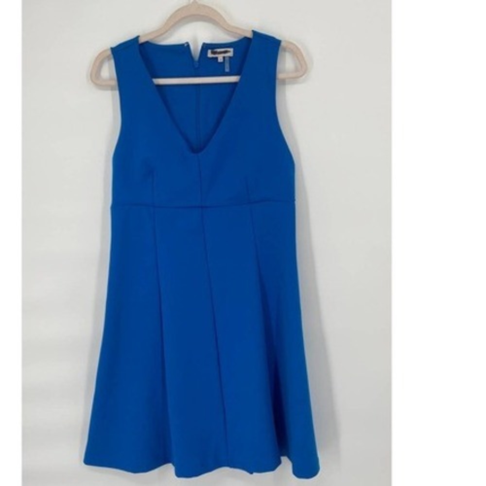 1.State Sheath Dress Blue Office Fit‎ & Flare Medium NWOT